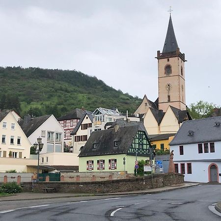 Rheinliebe Bistro Und Pension Lorch am Rhein Exterior photo